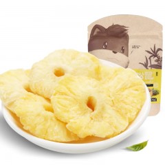 三只松鼠 果干新鲜果脯蜜饯水果干新鲜菠萝干106g