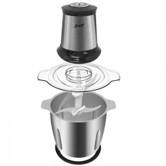 蒙得 3L双档不锈钢桶绞肉机 PY-7912