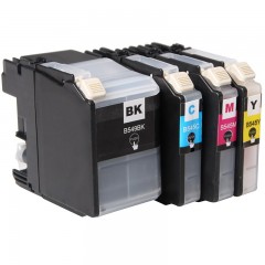 绘威 LC549XL+LC545 四色墨盒套装 dcp-j100 DCP-J105 MFC-J200