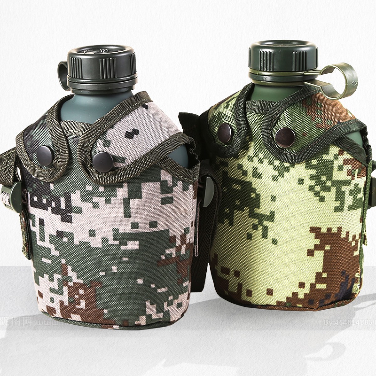 国产07迷彩水壶大容量户外便携10式配发军迷行军训水壶军用水壶