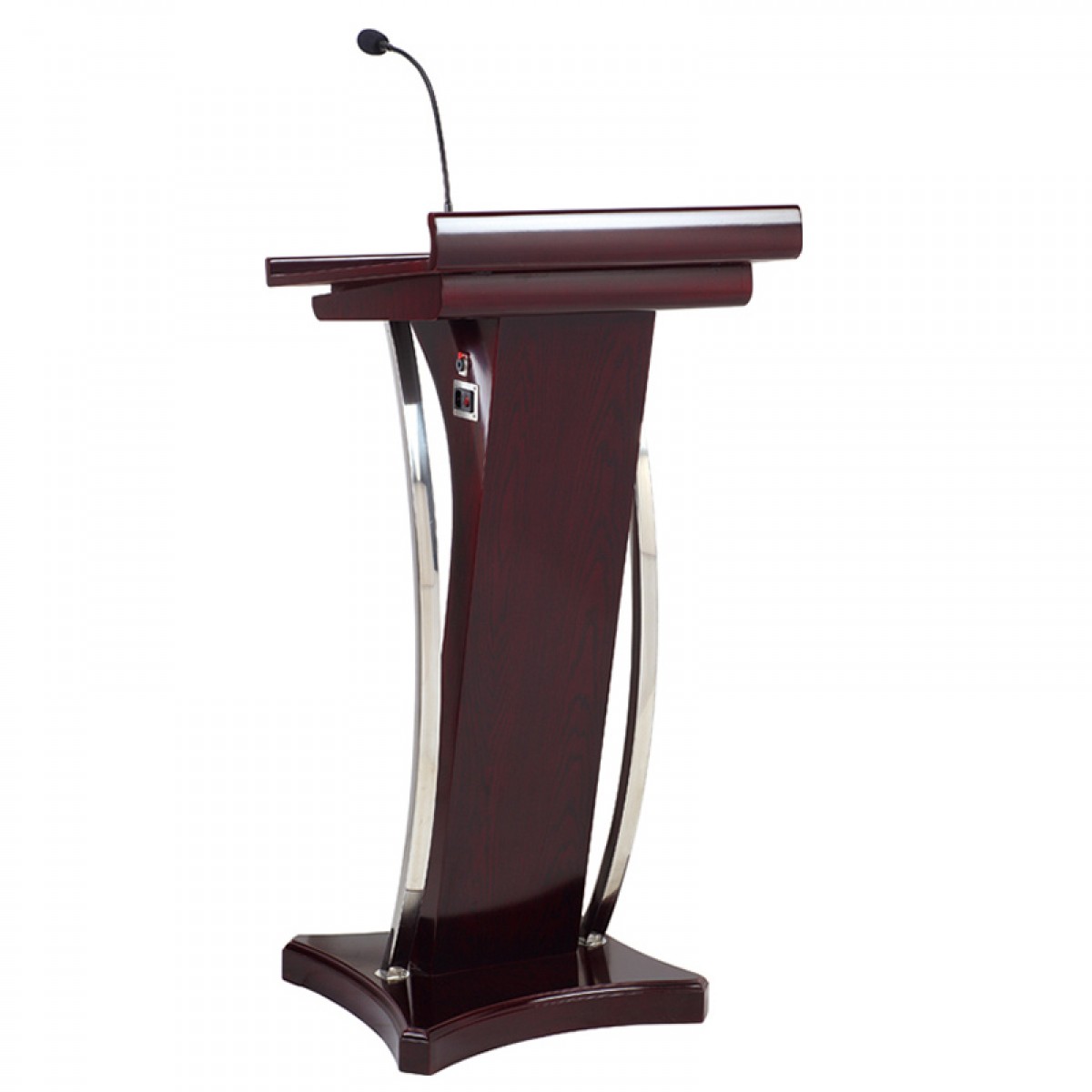 国产 讲台桌会议室多媒体讲台演讲台发言台简约现代讲话接待台迎宾