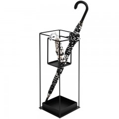 国产 简约雨伞桶家用 酒店大堂门厅铁艺创意落地式雨伞架子 放置收纳桶