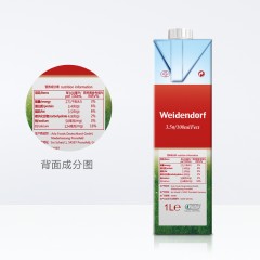 德亚 全脂牛奶 1L*6/箱装