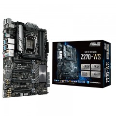 ★华硕 工作站服务器主板 4路全速交火 8*16 DDR4内存支持6,7代1151针处理器 Z270-WS