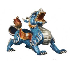 国产  全铜招财镇宅貔貅摆件一对开业礼品办公室摆设商务艺术品雕塑创意