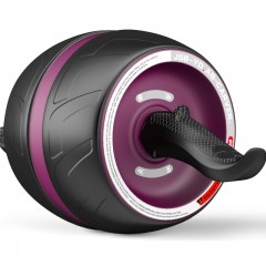 国产 回弹健腹轮腹肌轮训练器收腹部健身器材家用男女减肚子滚滑轮套装