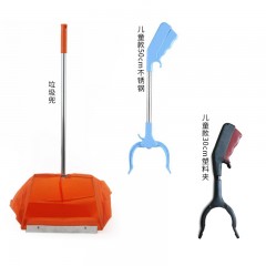 国产  环卫垃圾夹垃圾钳垃圾拾物器卫生夹捡垃圾夹 取物器加固