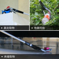 国产  捡垃圾夹子长柄拾物器取物器加长铝合金杆环卫垃圾钳