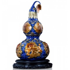 国产  纯铜葫芦开光风水家居装饰工艺品客厅办公桌乔迁开业高档送礼摆件