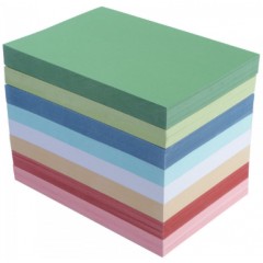 古德 彩色皮纹封面纸 A4 150g 云彩纸 花纹纸彩色纸 100张装