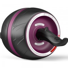 国产 回弹健腹轮腹肌轮训练器收腹部健身器材家用男女减肚子滚滑轮套装