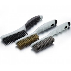 麦思德  钢丝刷工业用铁刷除锈铜丝刷钢刷家用清洁刷除污不锈钢刷子