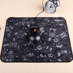 镭拓  专业竞技游戏鼠标垫超大锁边个性创意动漫电脑办公大号 H3+