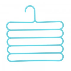 国产 家用五层裤架裤夹衣柜裤衣架裤挂毛巾围巾收纳多功能魔术s型裤夹