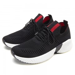 feiyue/飞跃 运动鞋女飞织网布休闲跑步鞋一脚蹬低帮旅游鞋情侣鞋