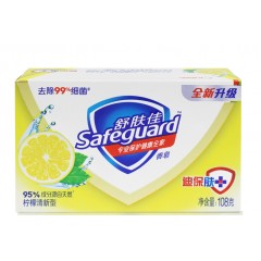 舒肤佳  香皂柠檬清新型男女士108克