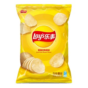 乐事薯片美国经典原味135克单位袋起订量10袋
