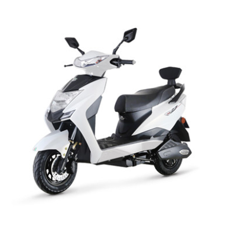 绿源电动车60v靠背版雪山白