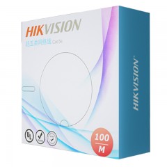 ☆海康威视 HIKVISION DS-1LN5E-S/E-100 超五类工程级网线 100米/箱