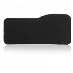 ☆灵蛇 P15 游戏鼠标垫 超大号 加厚 电脑桌垫 精密包边 底部防滑 办公游戏皆宜 黑色