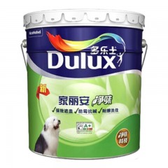 ☆多乐士 DULUX A991家丽安净味内墙乳胶漆油漆涂料墙面漆白色两桶套装10L