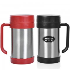 哈尔斯 保温杯男士女士可爱水杯保温壶304不锈钢真办公杯子500ml  HR-500R