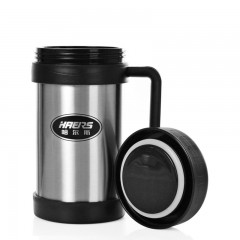 哈尔斯 保温杯男士女士可爱水杯保温壶304不锈钢真办公杯子500ml  HR-500R