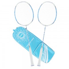 国产 超轻碳素羽毛球拍成人健身耐打耐用型男女双拍2支装进攻型全