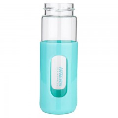 哈尔斯 玻璃杯时尚胶囊塑玻杯 男女士便携玻璃水杯子茶杯350ML  LBL-350-10