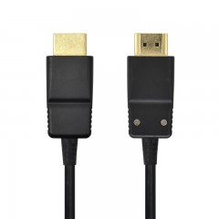 酷比客光纤HDMI线2.0版4K60Hz发烧级高清线 电脑电视投影仪家庭影院3D视频线工程装修连接线 黑色 20米  单位：根