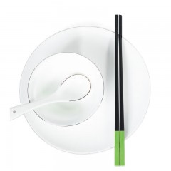 特美居 合金筷 金福筷酒店高档筷子公筷防霉防滑耐高温家用餐具长筷创意分餐分食筷 四方五色（10双） 单位：组