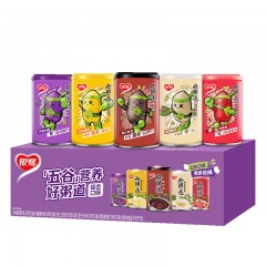 银鹭 八宝粥 五种口味混合装 280g*10罐+桂圆八宝粥360g*12罐组合装 单位：组