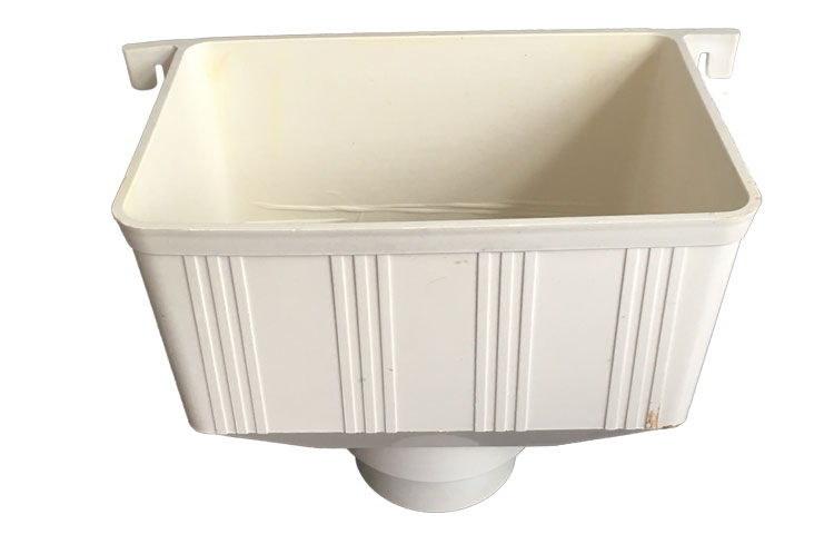 国产排水管pvc方型水斗漏水斗110mm75mm水槽雨水斗放水斗